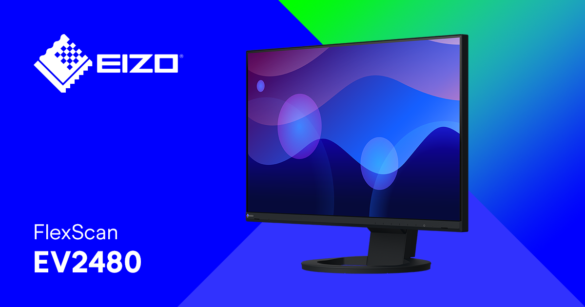 FlexScan EV2480 | Monitor da ufficio con interfaccia USB-C